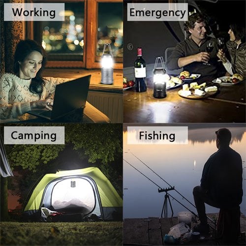 🔥 Summer Hot Sale 🔥 - Portable Solar Camping Light With Fan