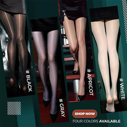 🎁Hot Sale 49% OFF⏳Pearlescent Silk Stockings Pantyhose【Buy 1 Free 1】