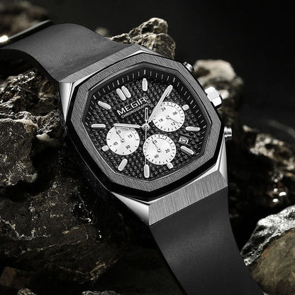 🔥HOT SALE-45%OFF🔥Multifunctional Luminous Octagonal Dial Quartz Watch
