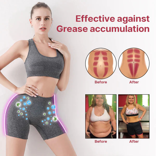 ❤️【 ✨Official Brand Store ✨】SHAPERMOV™ Ion Shaping Shorts,Comfort Breathable Fabric,Contains Tourmaline Fabric(Limited time discount Last 30 minutes🔥)