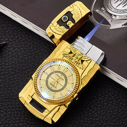 24k Gold Plated Lighter Combine Watches