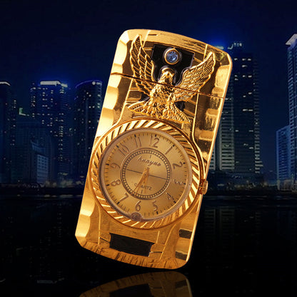24k Gold Plated Lighter Combine Watches