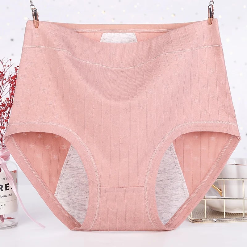 🔥  buy 1 get 1 free-High waist plus size cotton antibacterial and leak-proof physiological underwear