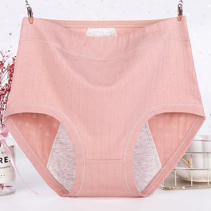 🔥  buy 1 get 1 free-High waist plus size cotton antibacterial and leak-proof physiological underwear