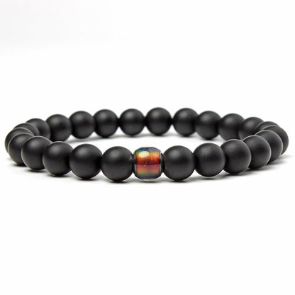 Jewelava Obsidian Thermotherapeutic Anklet