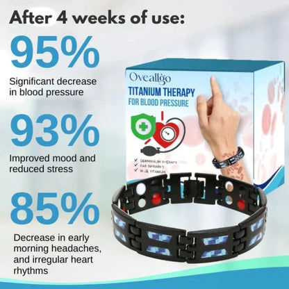 hoxenu™ Titanium Therapy Bracelet - for Blood Pressure
