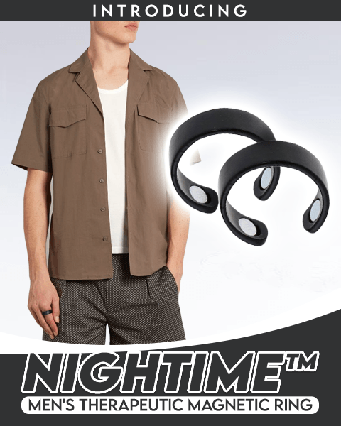 Nightime™ Men's Therapeutic Magnetic Ring