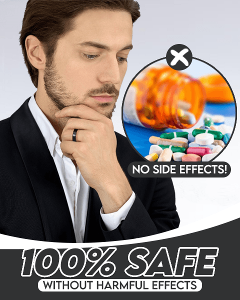 Nightime™ Men's Therapeutic Magnetic Ring